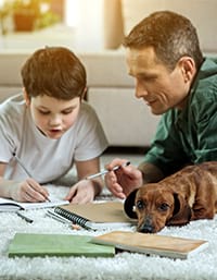 Your carpet may be clean enough for you, but is it clean enough for him?